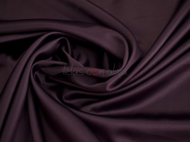 SATEN ELASTICO MORADO