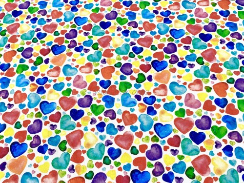 CORAZONES DE COLORES