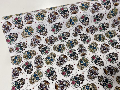 CALAVERAS FONDO BLANCO