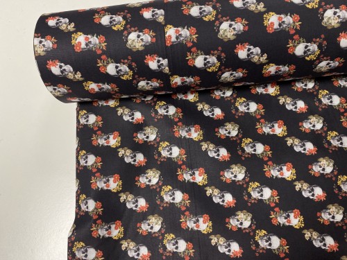 CALAVERAS PARCHE FLOR