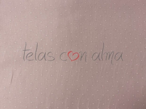 VIYELA ROSA PUNTITOS