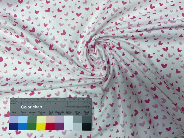POPELIN LOVE PINK