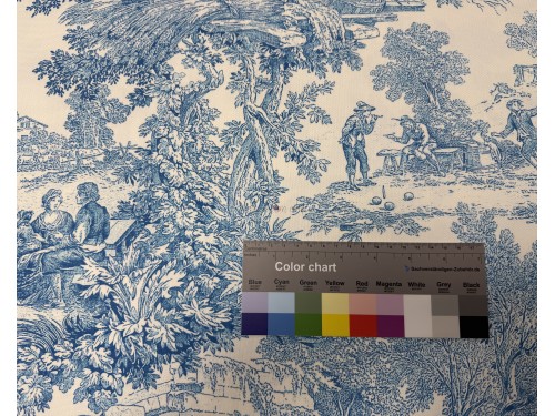 HALF PANAMA TOILE TURQUESA