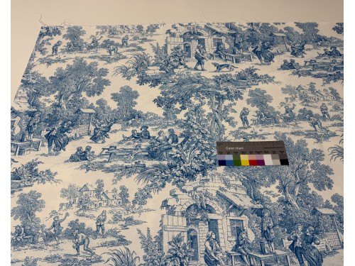 HALF PANAMA TOILE TURQUESA