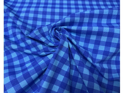 LONETA CUADROS EN AZUL