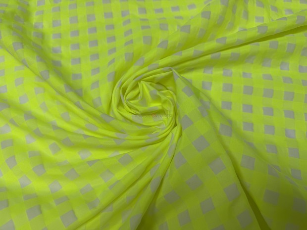 SEERSUKER NEON AMARILLO