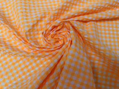 SEERSUKER NEON NARANJA
