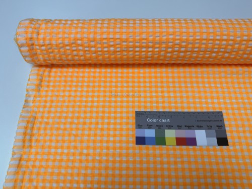 SEERSUKER NEON NARANJA