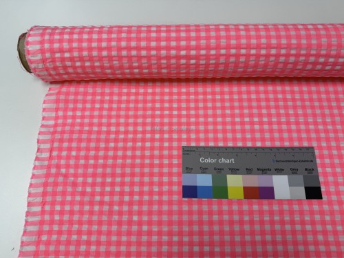 SEERSUKER NEON ROSA